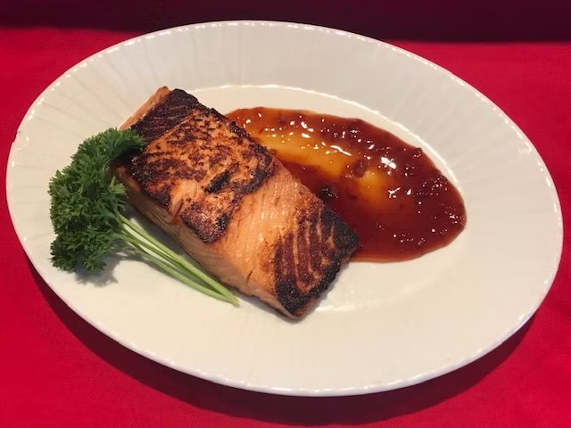 Whiskey Salmon Fillet