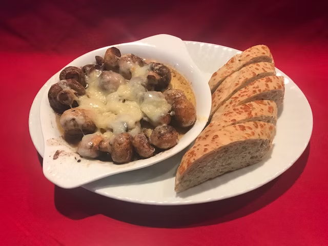 French Onion Mushrooms Appetizer